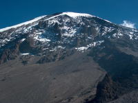 The peak of mount Kilimanjaro